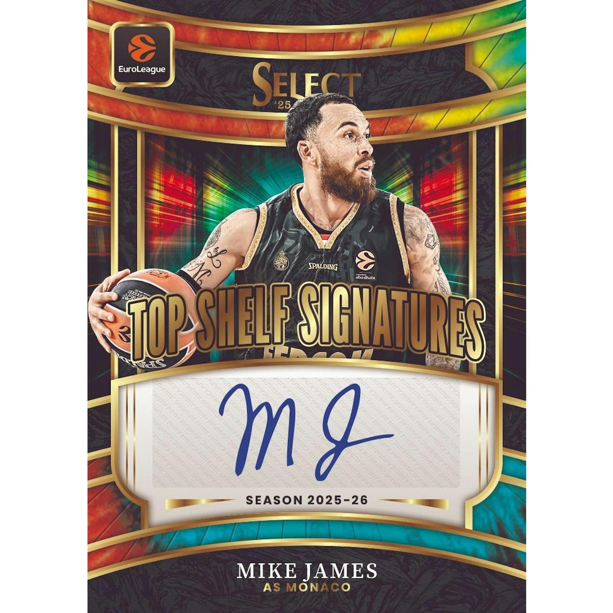 2025/26 Panini Select EuroLeague Basketball Hobby 12-Box Case