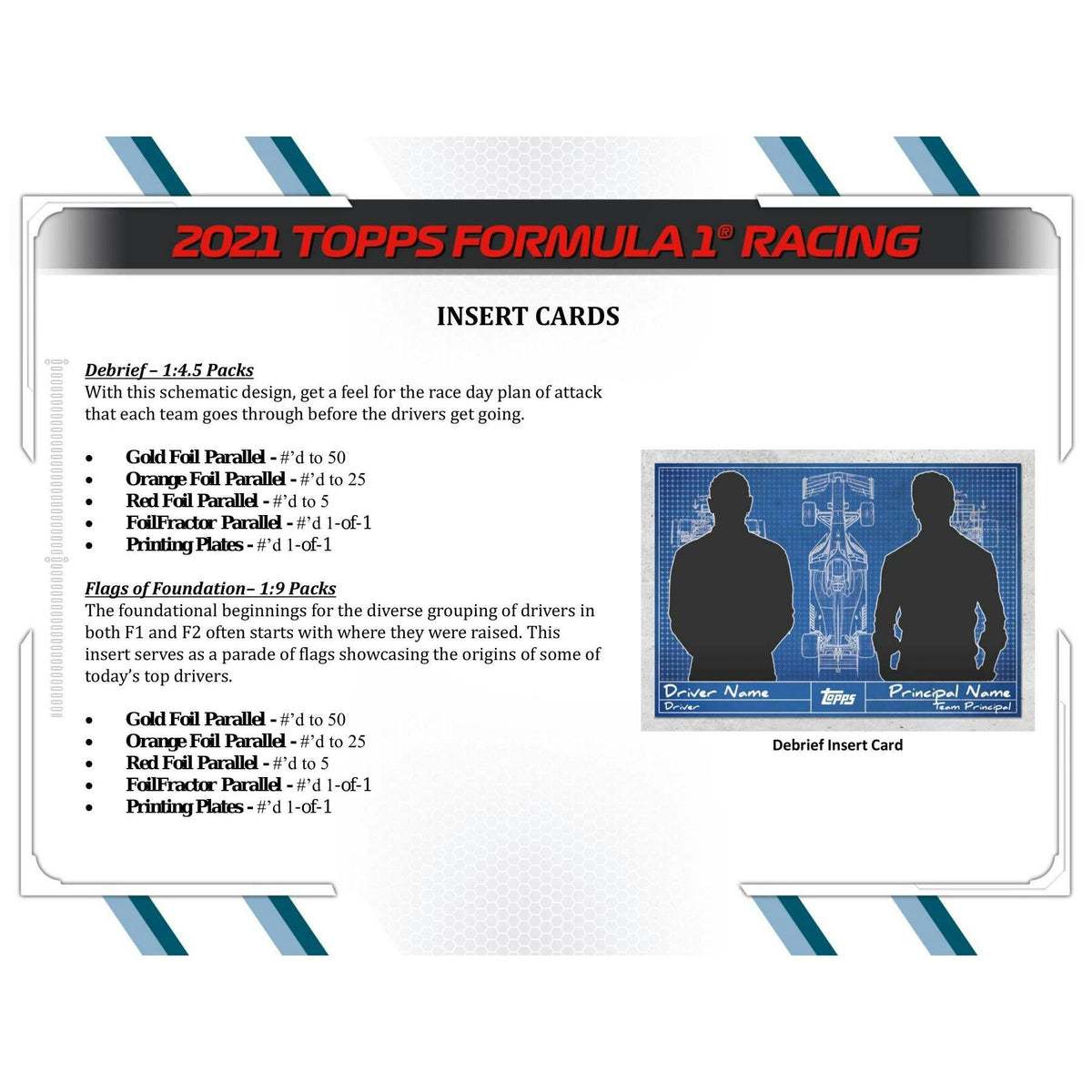2021 Topps F1 Formula 1 Racing Hobby Box