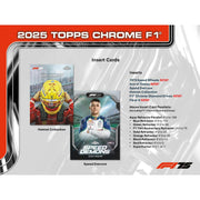 2025 Topps Chrome F1 Formula 1 Hobby 12-Box Case