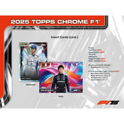 2025 Topps Chrome F1 Formula 1 Hobby 12-Box Case