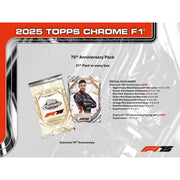 2025 Topps Chrome F1 Formula 1 Hobby 12-Box Case