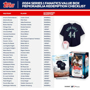2024 Topps Series 1 Baseball Fanatics Blaster Box