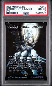 Magic the Gathering Final Fantasy Sephiroth, the Savior Atraxa, Grand Unifier FOIL PSA 10 GEM MINT