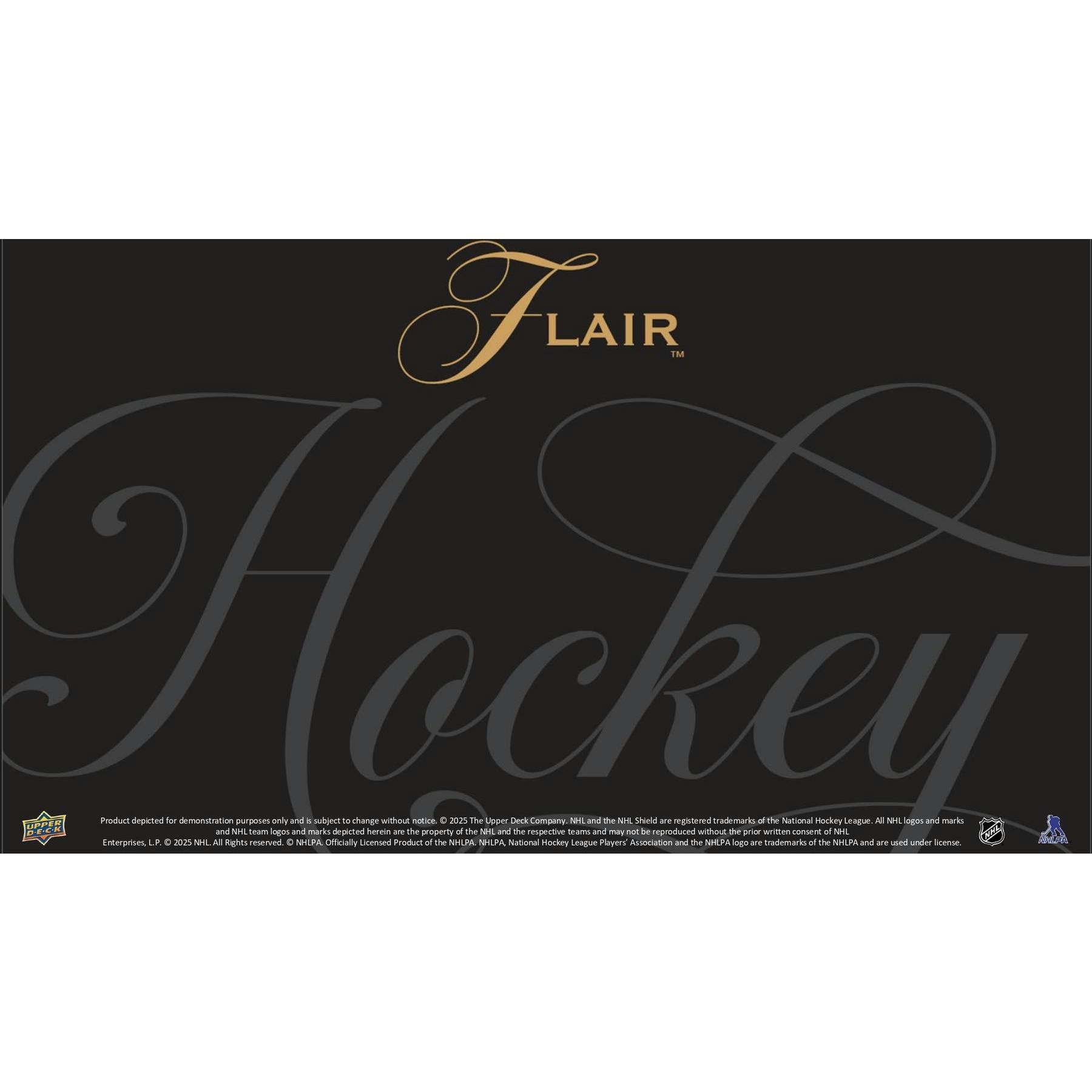 2025/26 Upper Deck Flair Hockey Hobby 10-Box Case