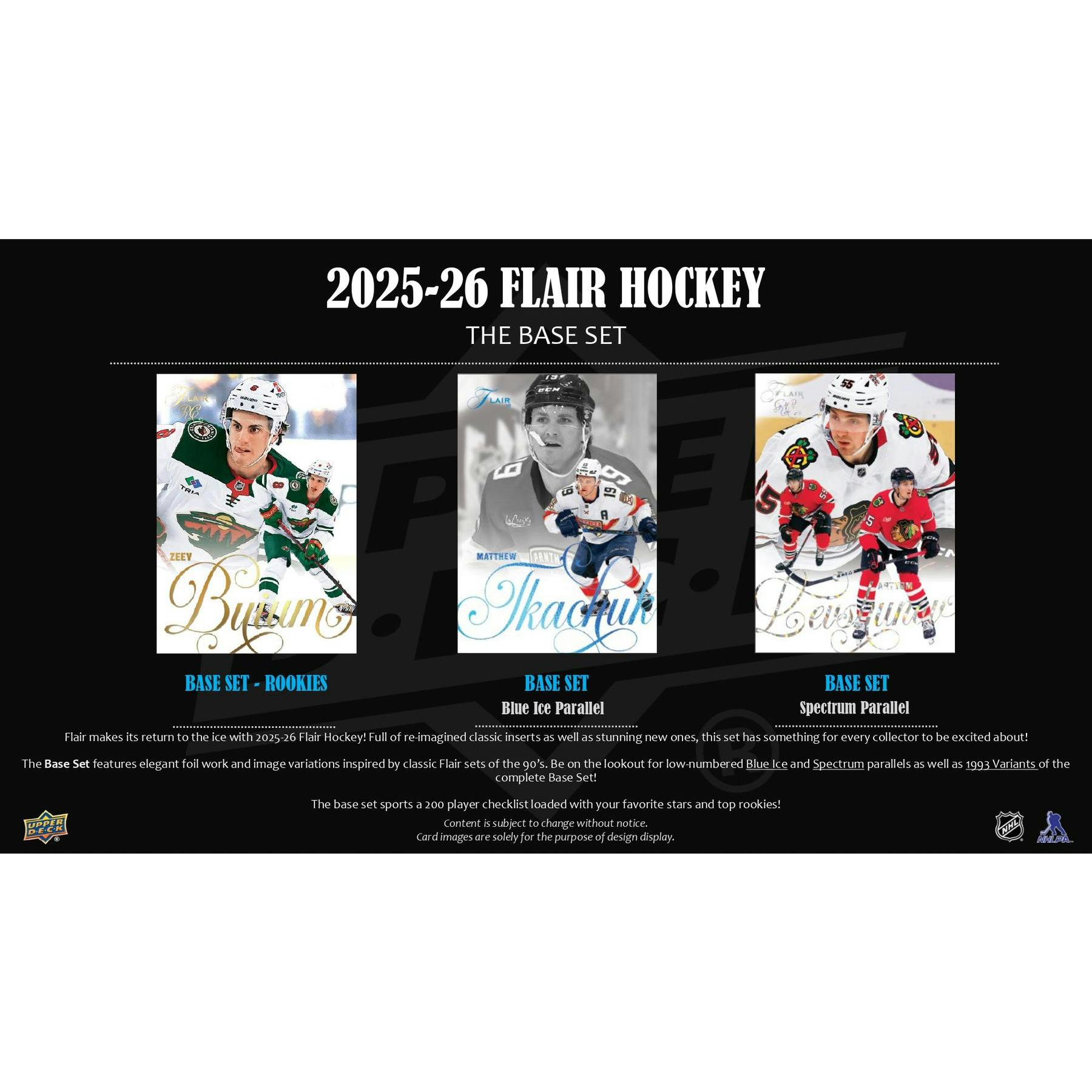2025/26 Upper Deck Flair Hockey Hobby 10-Box Case