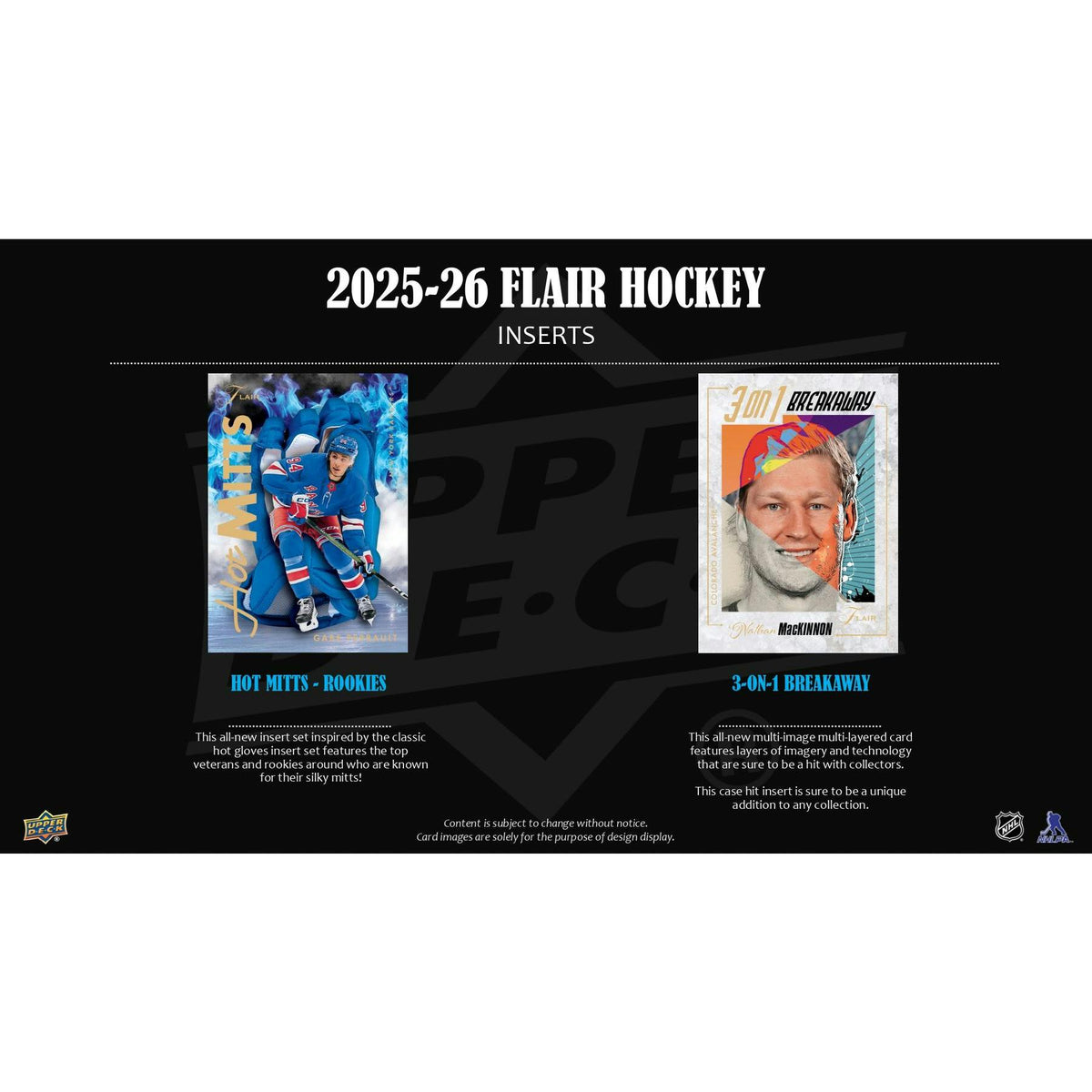 2025/26 Upper Deck Flair Hockey Hobby 10-Box Case