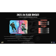 2025/26 Upper Deck Flair Hockey Hobby Box