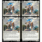 Magic the Gathering Modern Horizons 3 PLAYSET 4x Ajani Nacatl Pariah Avenger x4 NEAR MINT NM