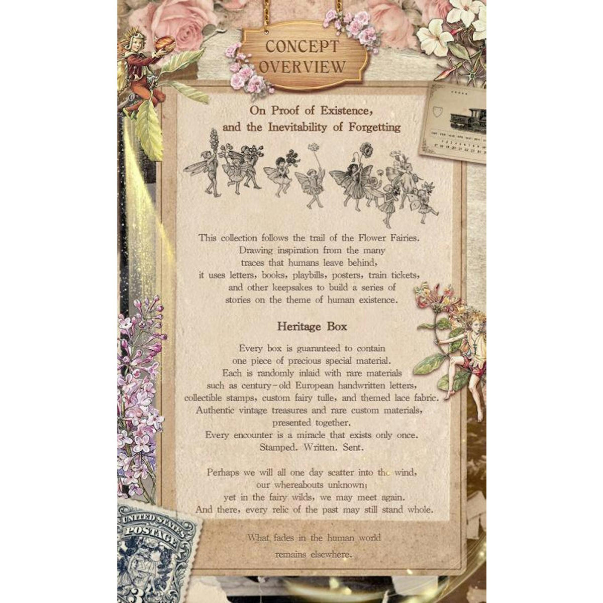 2026 Minjit Flower Fairies II Heritage Hobby Box (Presell)