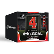 2026 Hit Parade Autographed Football 4th & GOAL Series 1 Hobby Box - 4 items per Box!