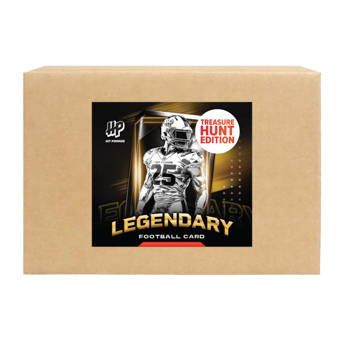 2026 Hit Parade Football Card Legendary Series 2 Hobby 10-Box Case - Treasure Hunt Edition