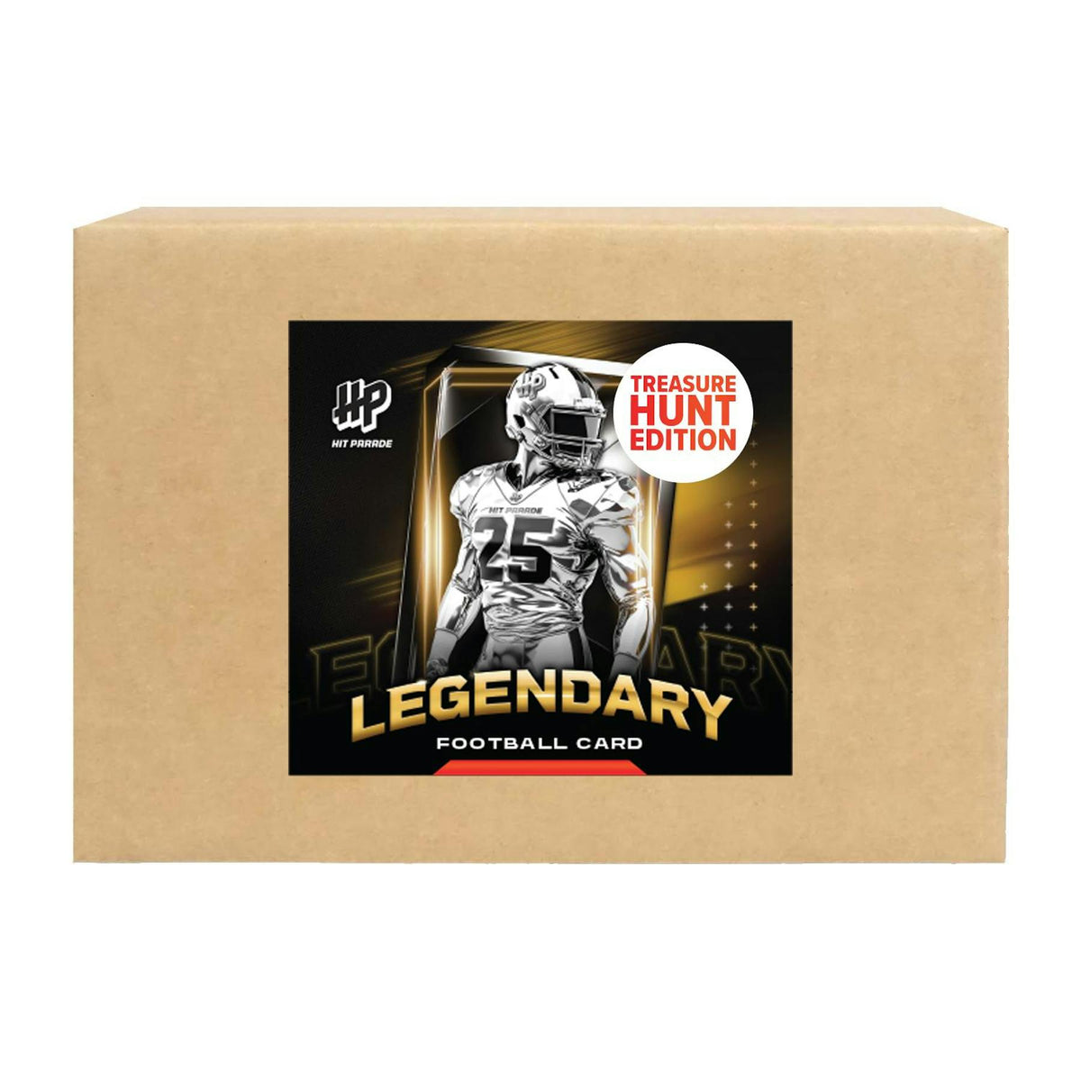 2026 Hit Parade Football Card Legendary Series 2 Hobby 10-Box Case - Treasure Hunt Edition