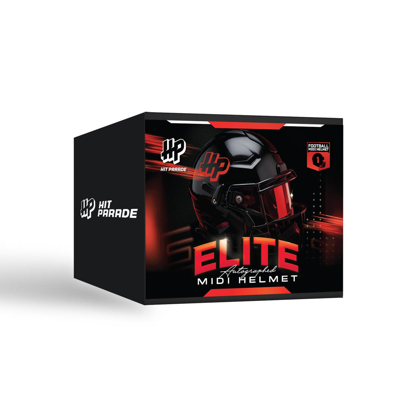 2026 Hit Parade Autographed Football MIDI Helmet Elite Series 3 Hobby Box