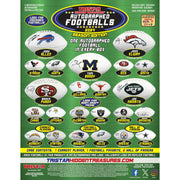 2024 TriStar Hidden Treasures Autographed Footballs Season Edition Hobby Box (Reed Buy)
