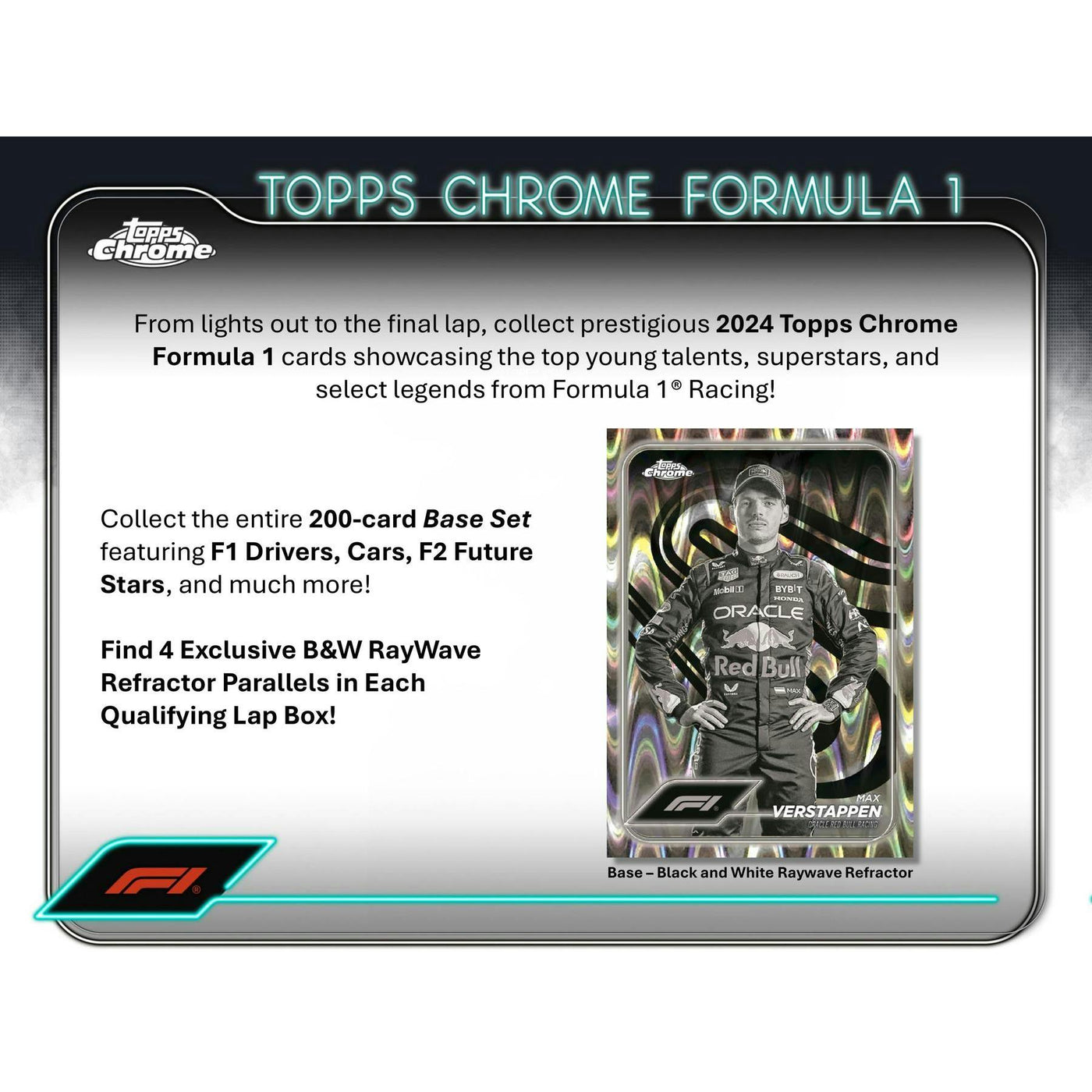 2024 Topps Chrome F1 Formula 1 Qualifying Lap Hobby 20-Box Case