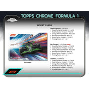 2024 Topps Chrome F1 Formula 1 Qualifying Lap Hobby 20-Box Case