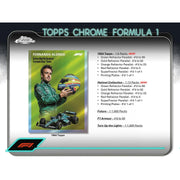 2024 Topps Chrome F1 Formula 1 Qualifying Lap Hobby 20-Box Case