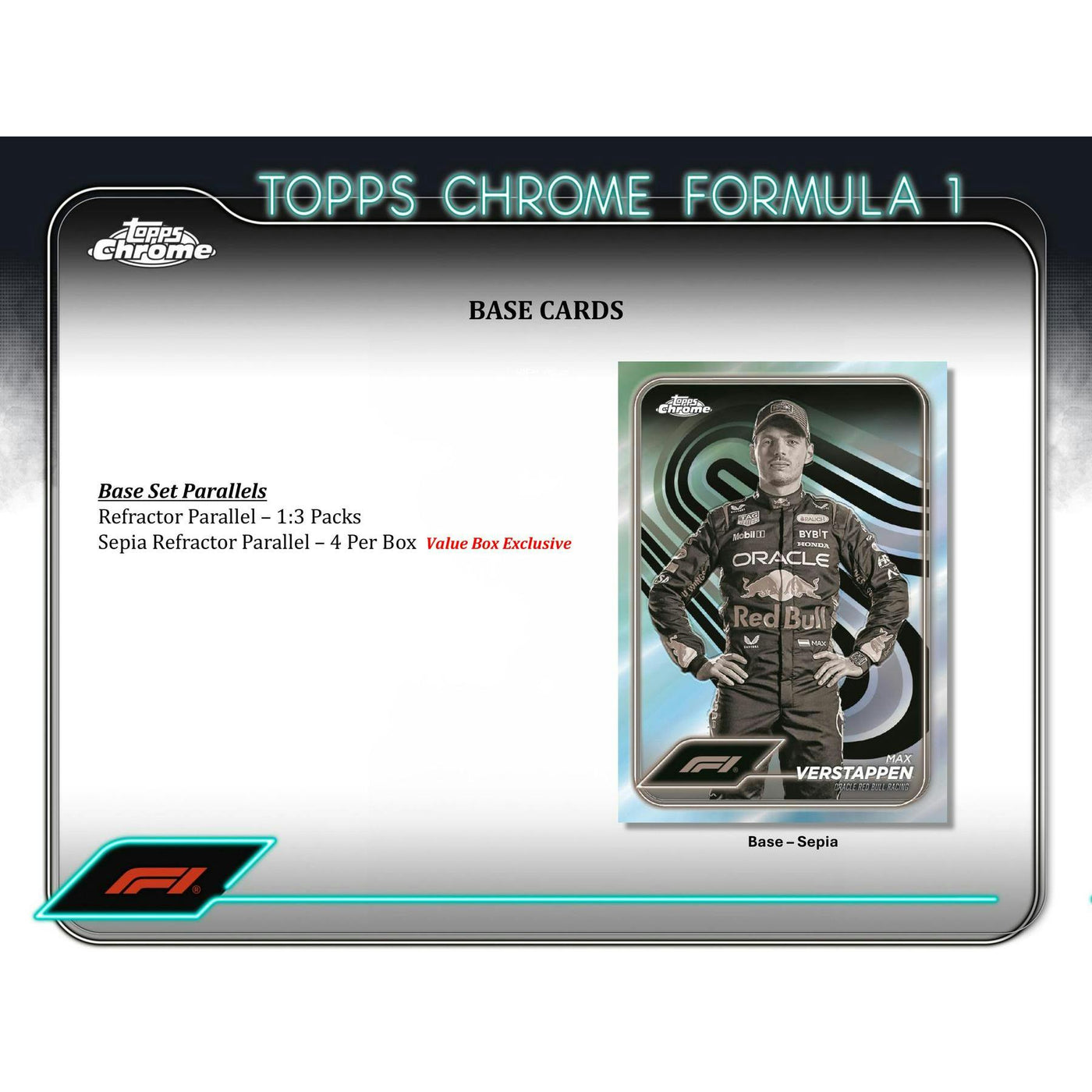 2024 Topps Chrome F1 Formula 1 Blaster Box
