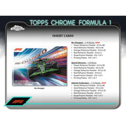 2024 Topps Chrome F1 Formula 1 Blaster Box