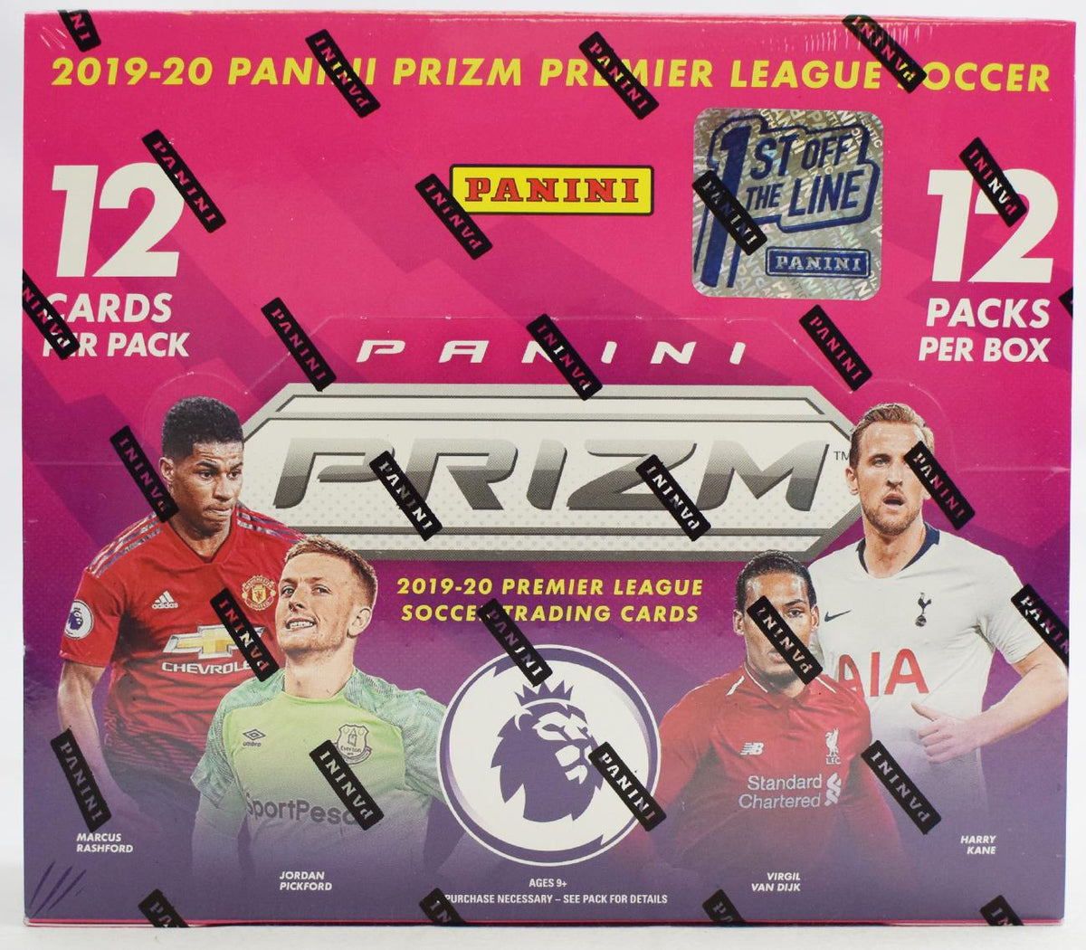 2019/20 Panini Prizm Premier League EPL 1st Off The Line FOTL Soccer Hobby Box