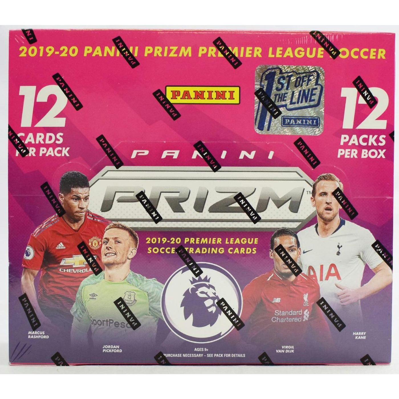 2019/20 Panini Prizm Premier League EPL 1st Off The Line FOTL Soccer Hobby Box