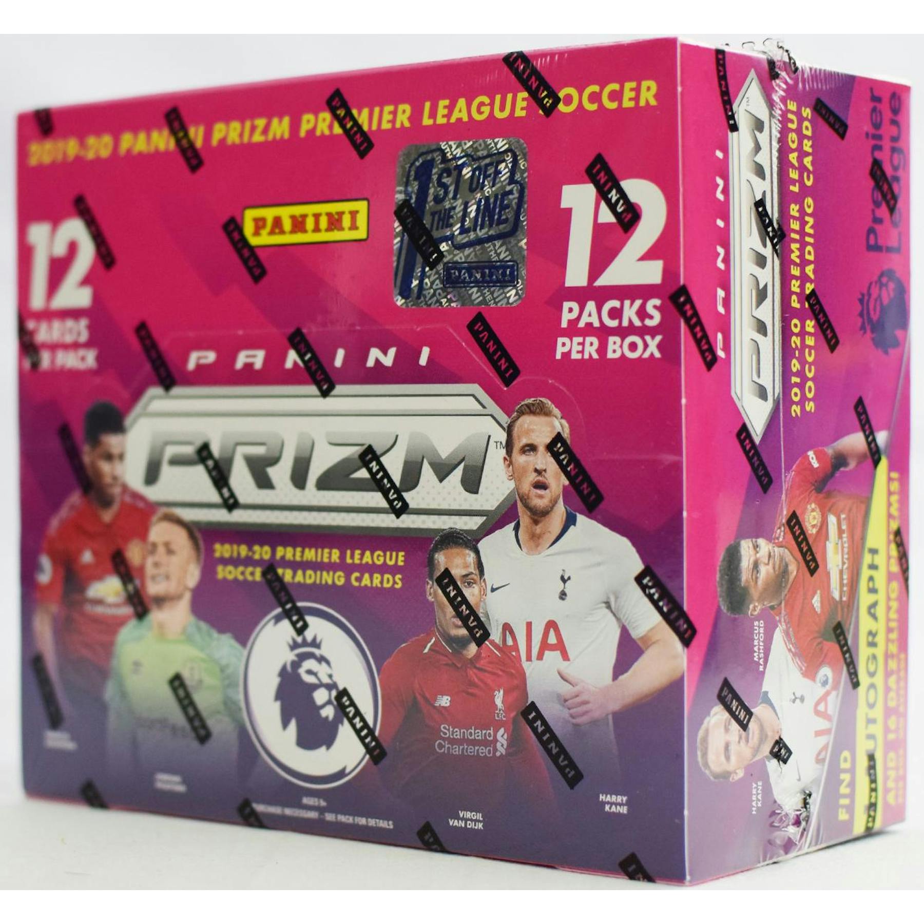 2019/20 Panini Prizm Premier League EPL 1st Off The Line FOTL Soccer Hobby Box