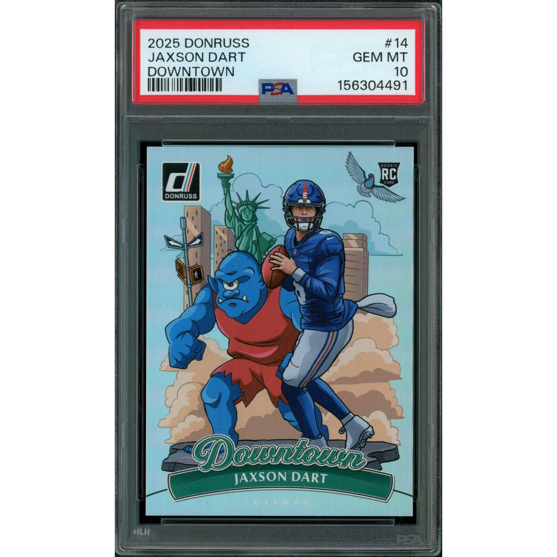 2026 Hit Parade Football Card From Downtown! Series 3 Hobby 10-Box Case