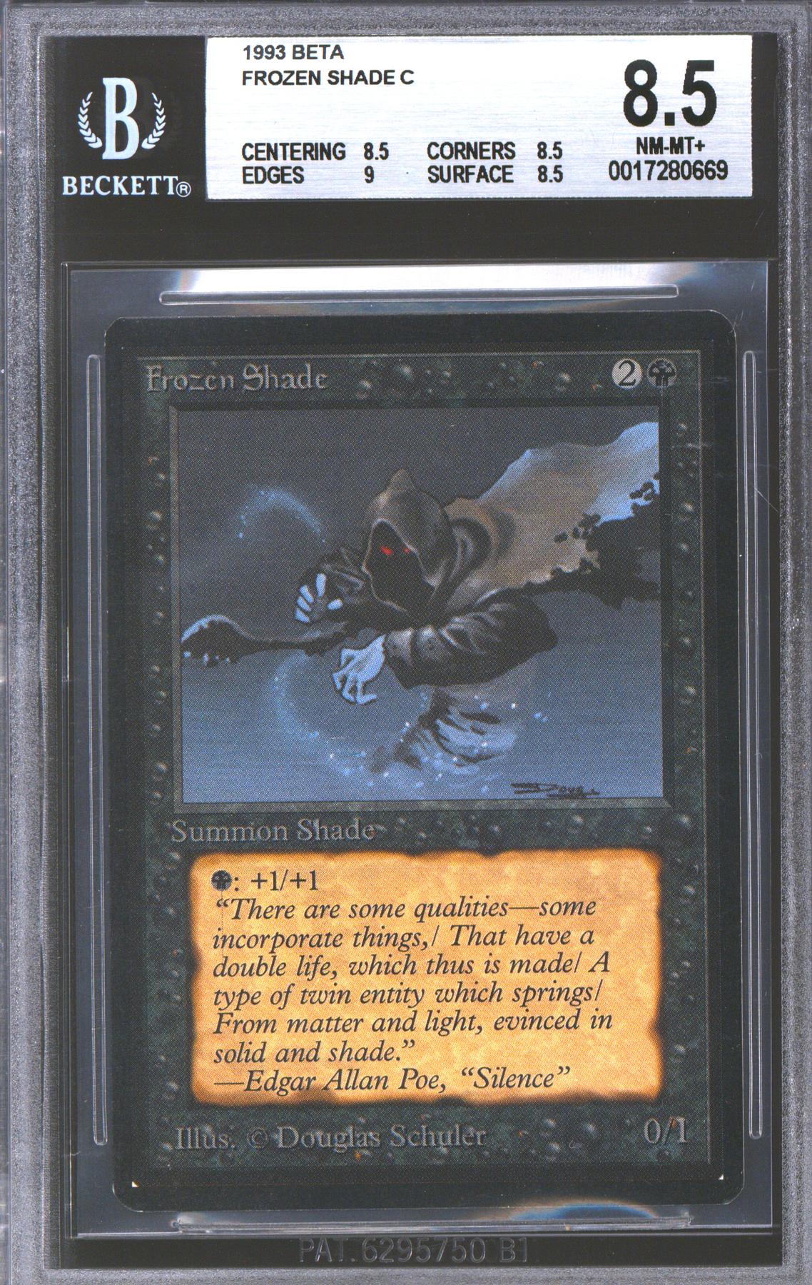 Magic the Gathering Beta Frozen Shade BGS 8.5 (8.5, 8.5, 9, 8.5) NEAR MINT NM