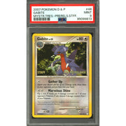 Pokemon 2007 Mysterious Treasures Prerelease Staff Gabite 48/123 PSA 9 *813