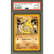 Pokemon Neo Revelation 1st Edition Geodude 44/64 PSA 10 GEM MINT