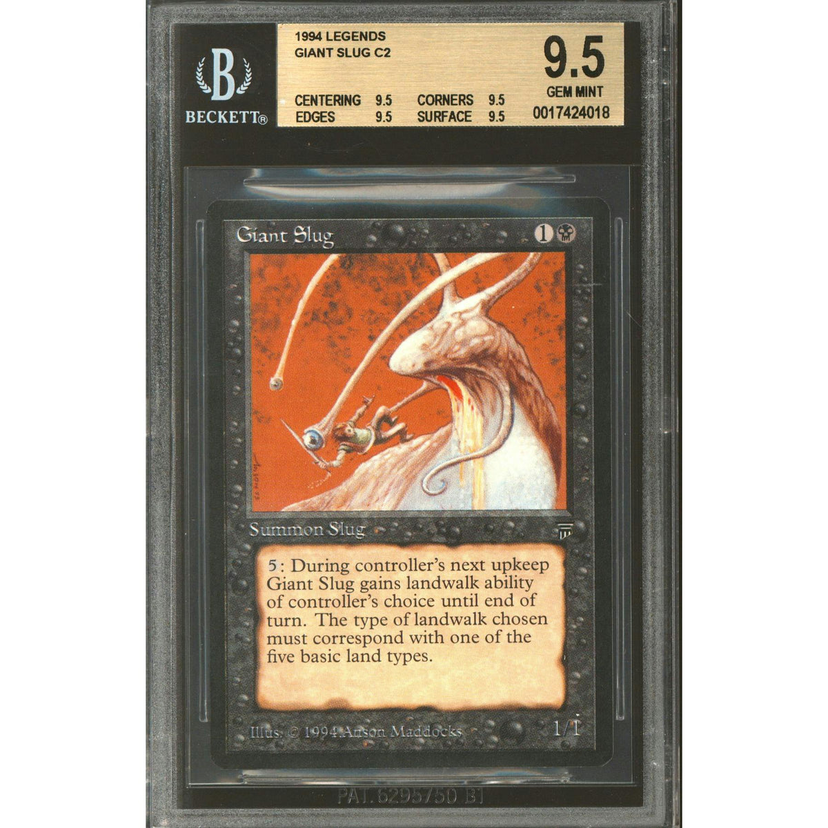 Giant Slug (BGS 9.5)