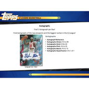 2024/25 Topps G-League Basketball Hobby 20-Box Case
