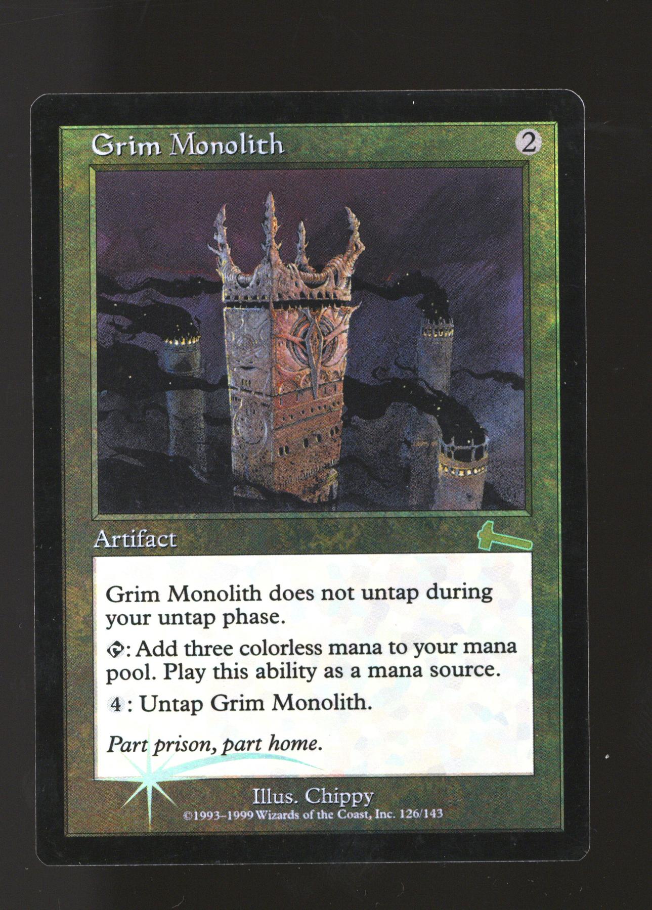 Grim Monolith (Light Play Foil)