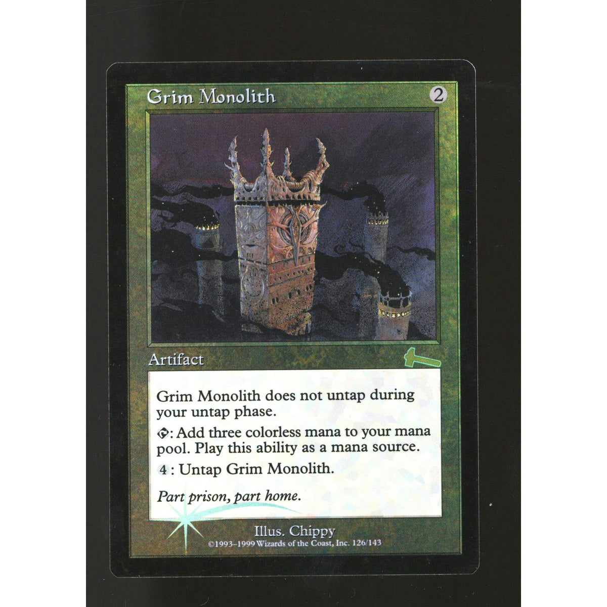 Grim Monolith (Light Play Foil)
