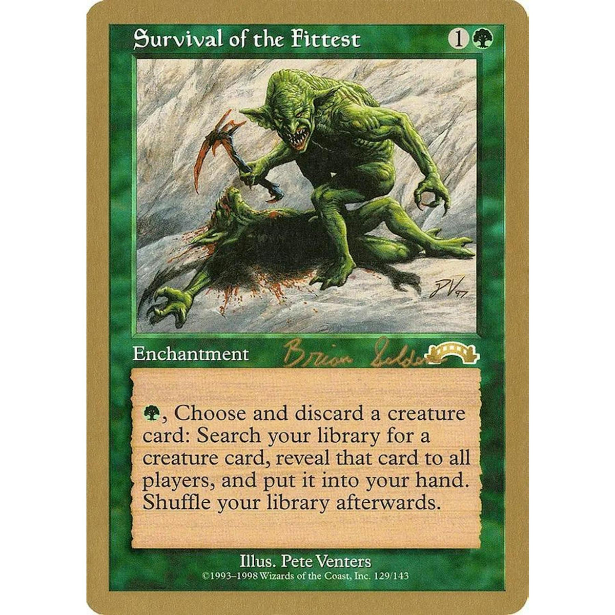 Survival of the Fittest (Near Mint)