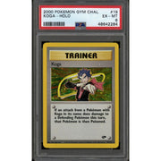 Pokemon Gym Challenge Koga 19/132 PSA 6