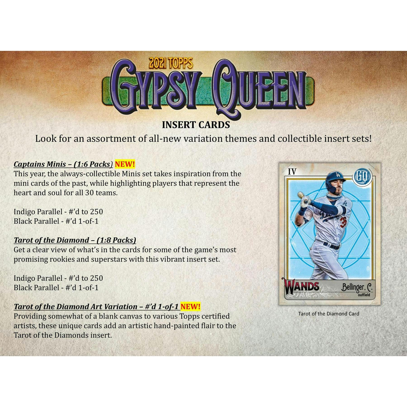 2021 Topps Gypsy Queen Baseball Hobby 10-Box Case