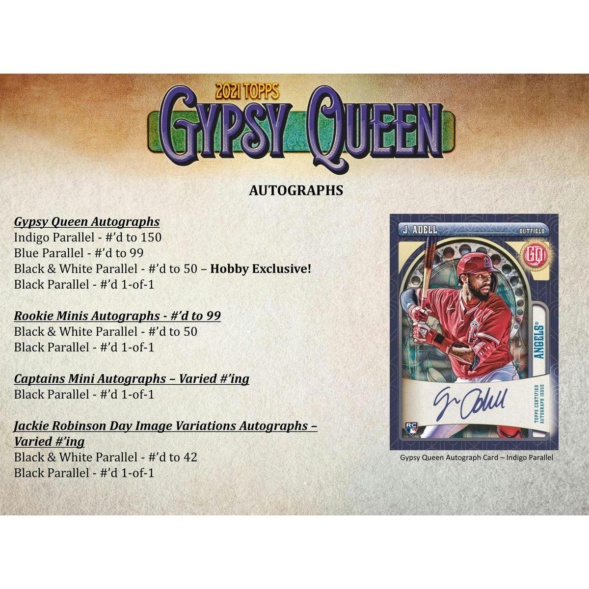 2021 Topps Gypsy Queen Baseball Hobby Pack