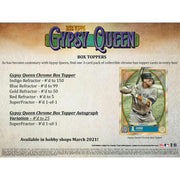 2021 Topps Gypsy Queen Baseball Hobby 10-Box Case