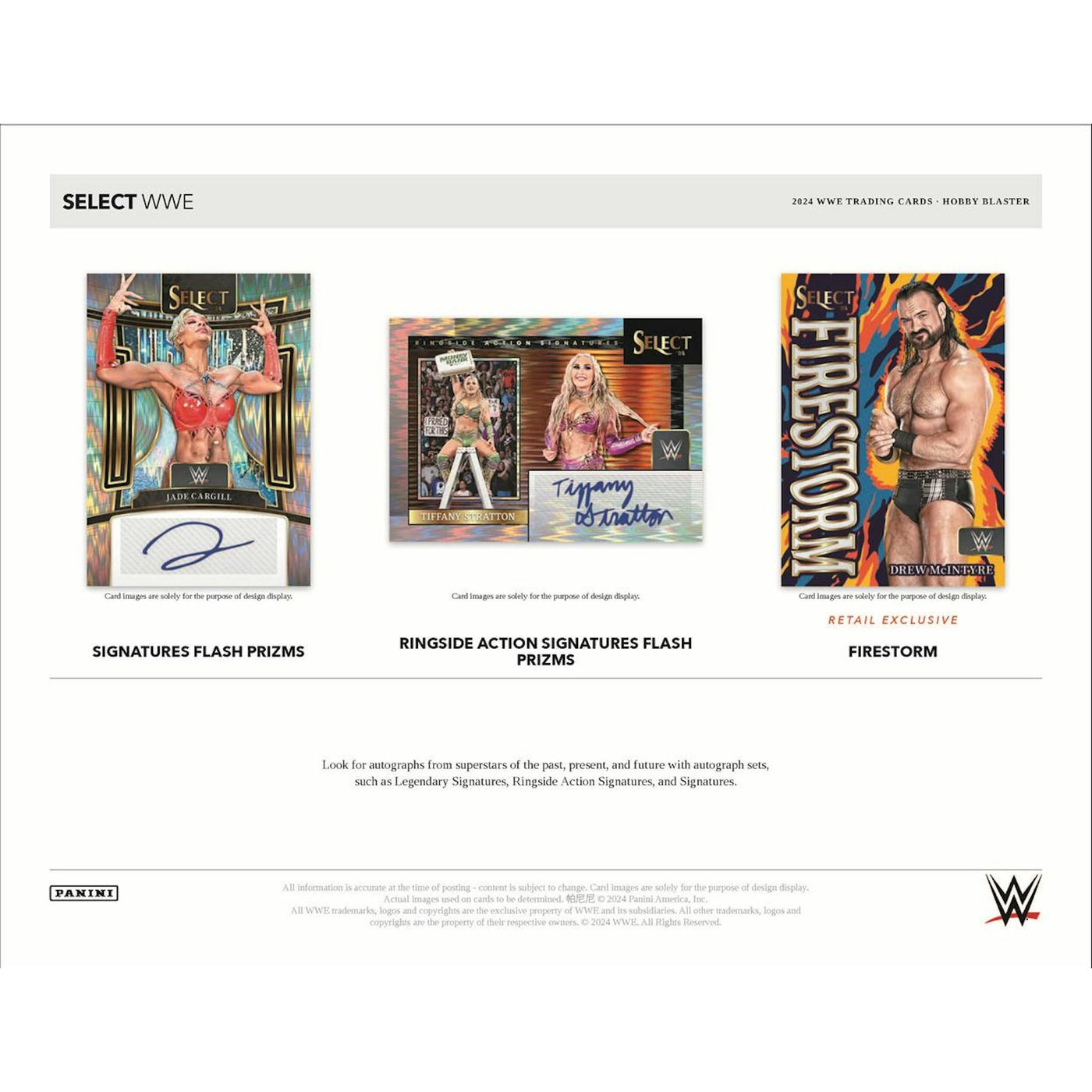2024 Panini Select WWE Wrestling Blaster Hobby Box