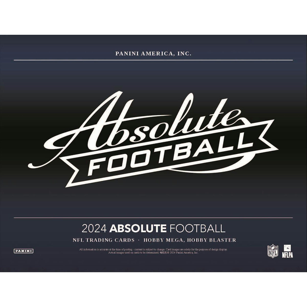 2024 Panini Absolute Football Blaster Hobby Box (Purple Parallels!)