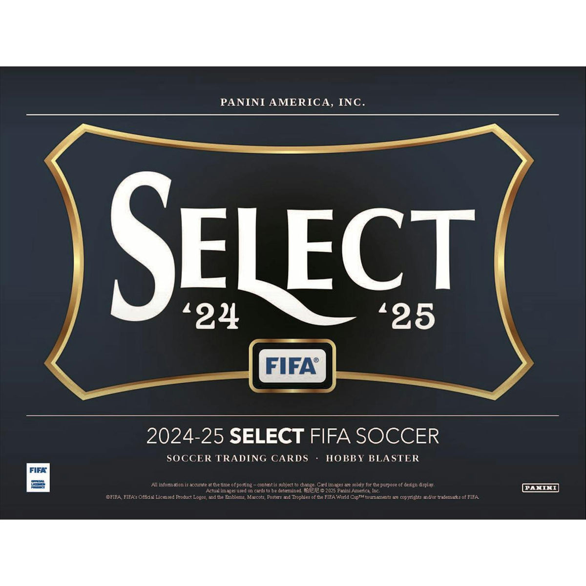 2024/25 Panini Select FIFA Soccer Blaster Hobby Box