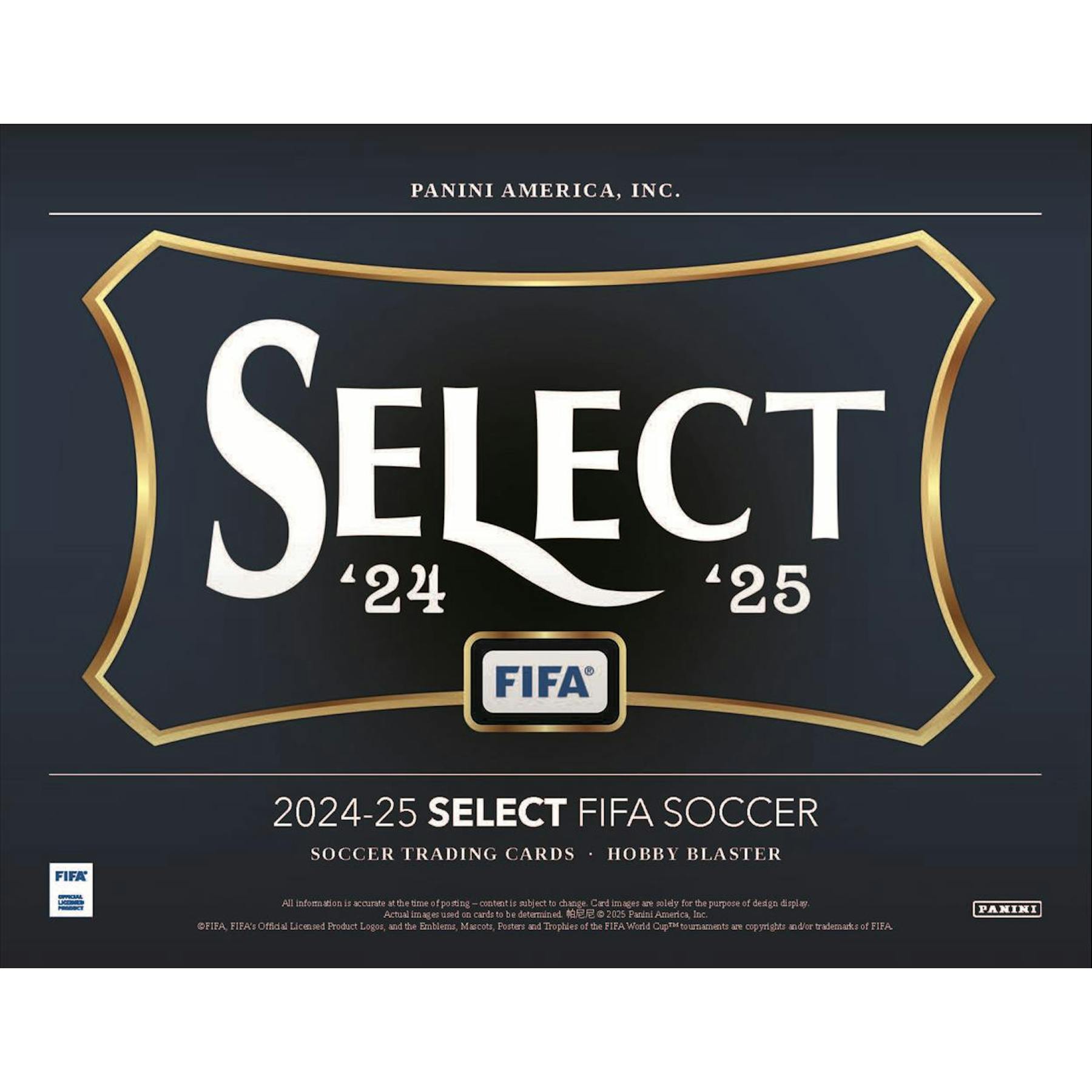 2024/25 Panini Select FIFA Soccer Blaster Hobby Box