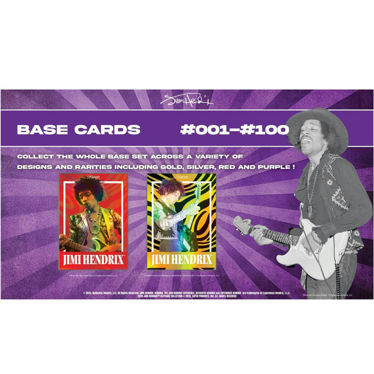 2025 Jimi Hendrix Keepsake Premiere Edition Hobby 10-Box Case