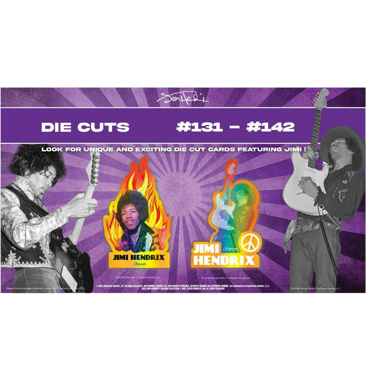 2025 Jimi Hendrix Keepsake Premiere Edition Hobby 10-Box Case