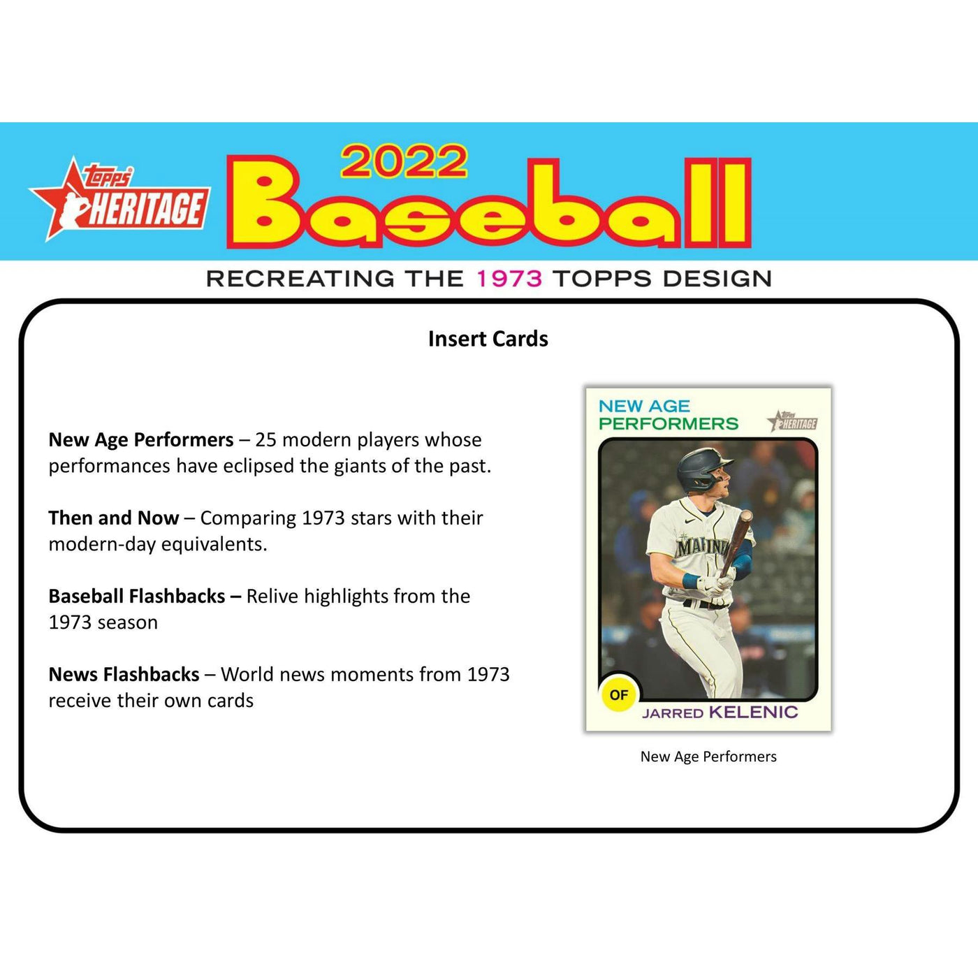 2022 Topps Heritage Baseball Hobby Box