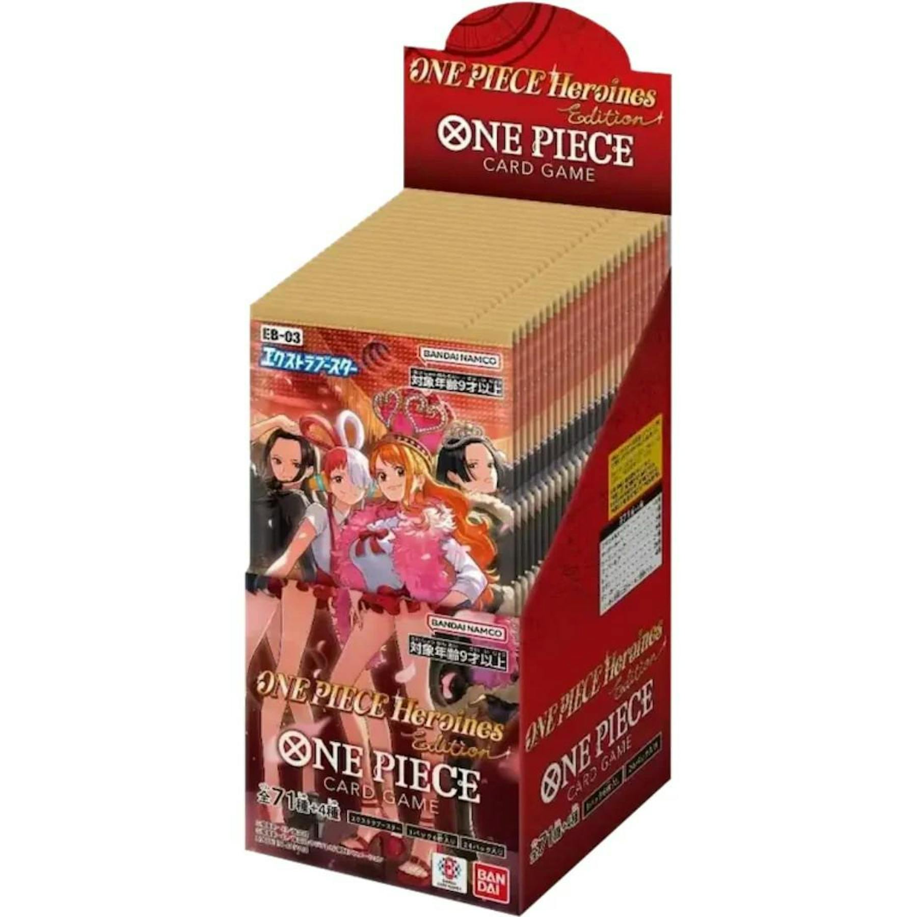 One Piece Extra Booster Heroines Vol. 1 Booster Box (Japanese)