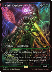 Magic the Gathering Edge of Eternities SHOWCASE FOIL Icetill Explorer NEAR MINT NM