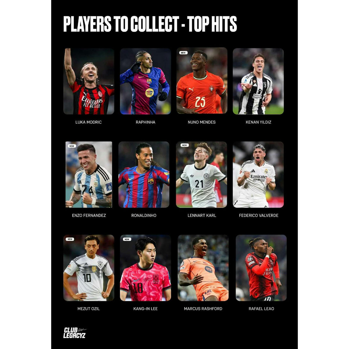 2026 Club Legacyz Icons World Heroes Soccer Fourth Edition Hobby Box