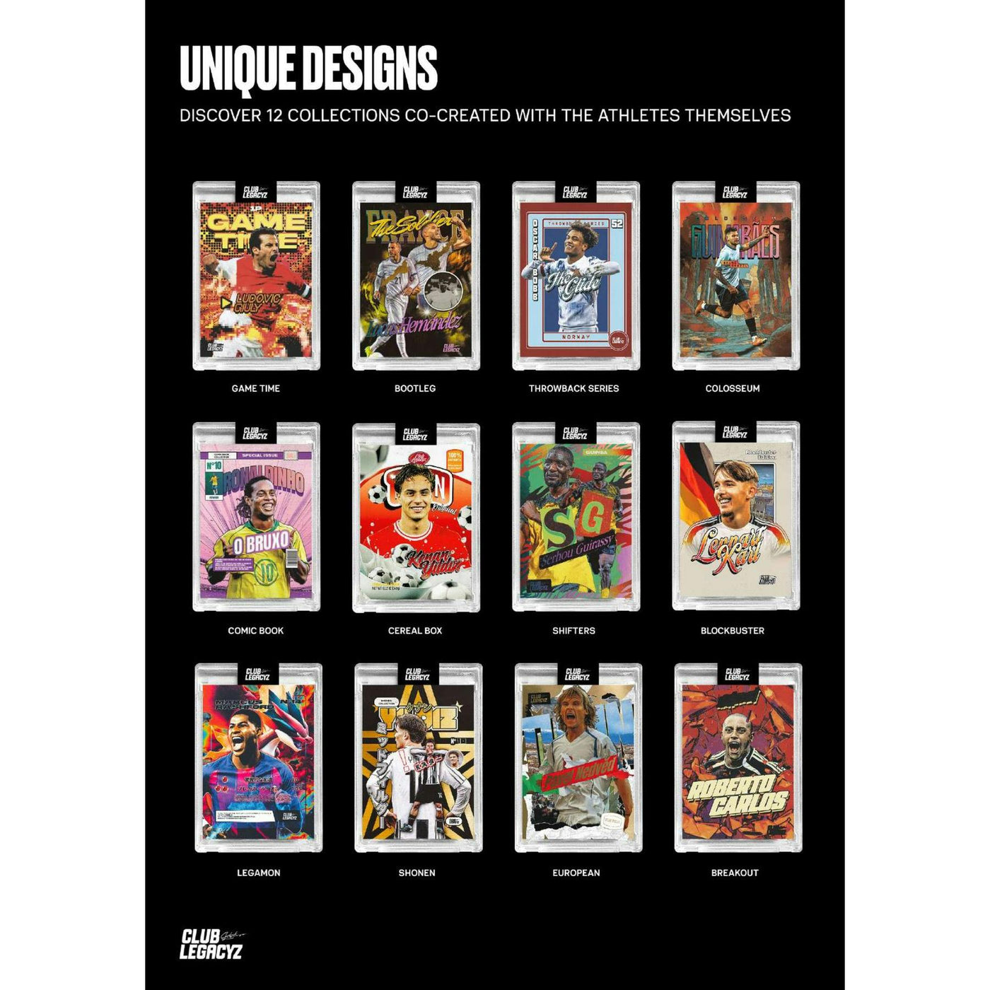 2026 Club Legacyz Icons World Heroes Soccer Fourth Edition Hobby Box